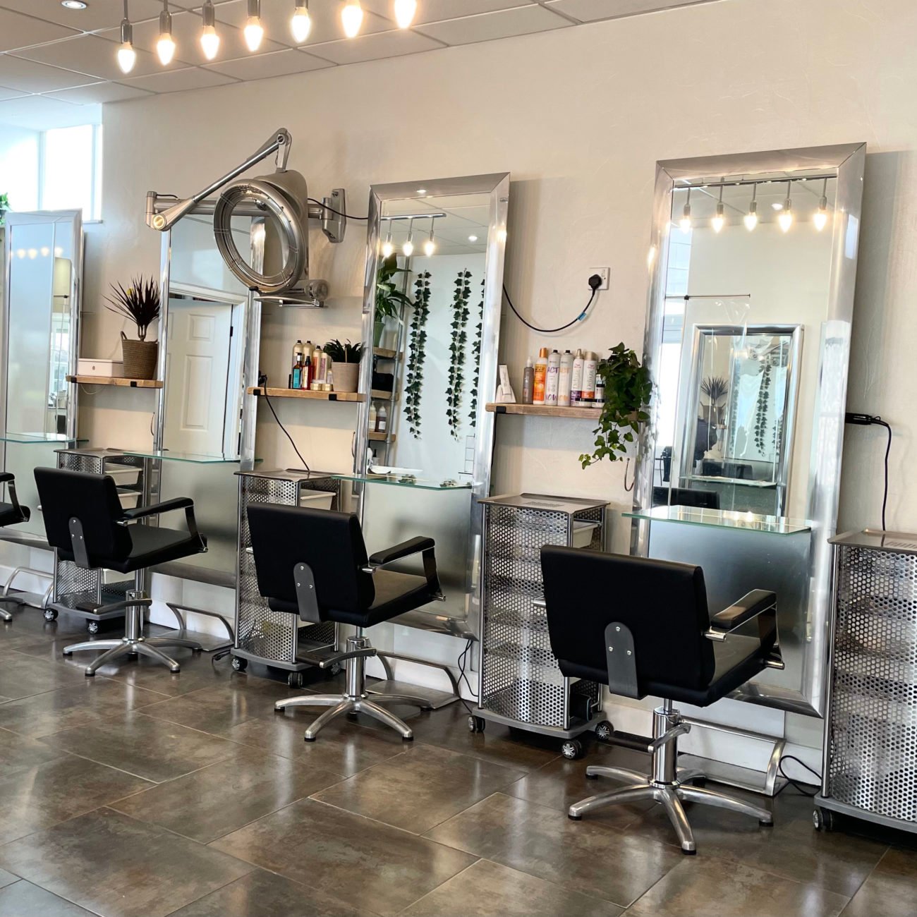 Inside The Secret Salon in Lyme Regis